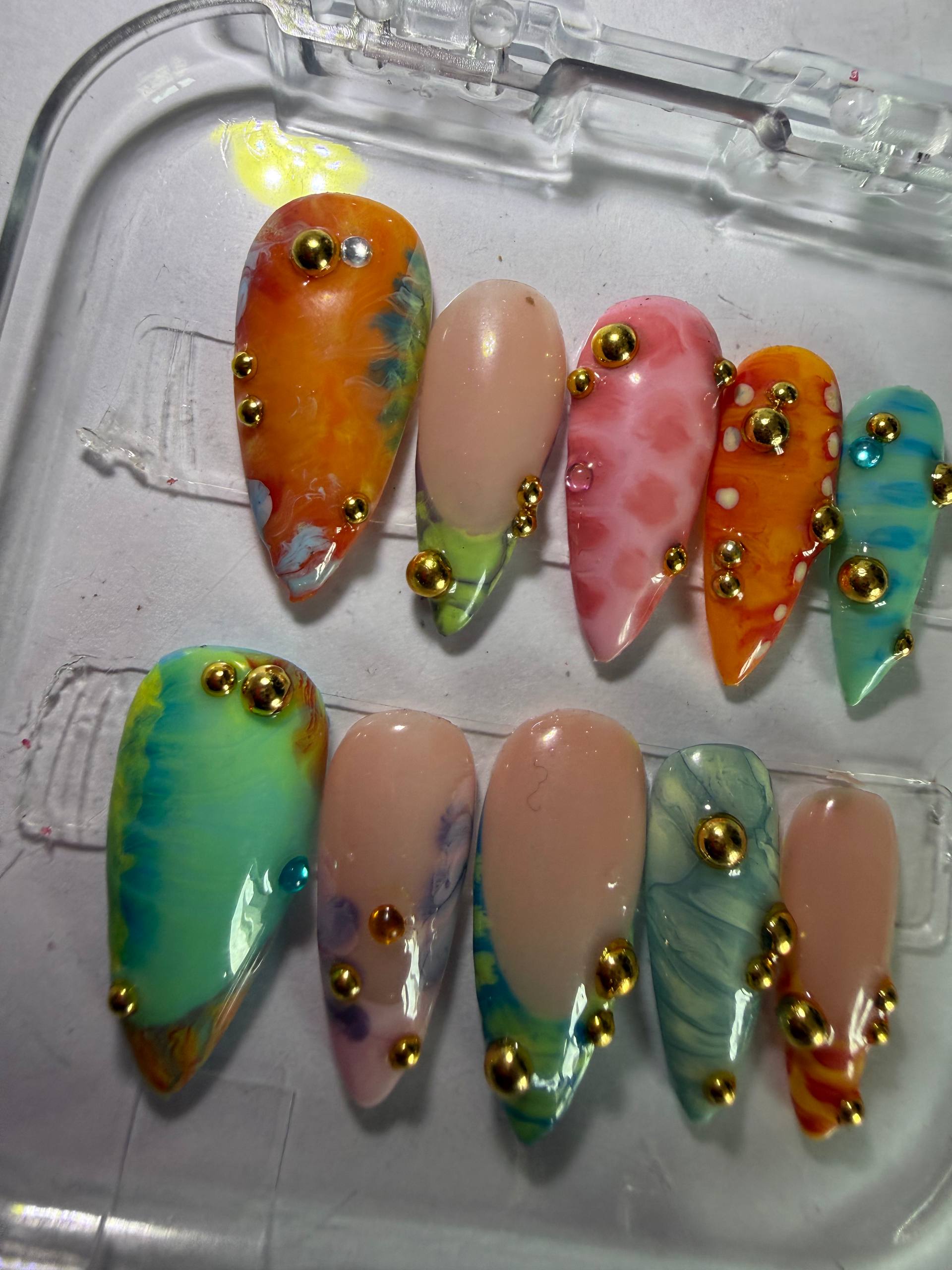 Terra Melt-Press-On Nail Set