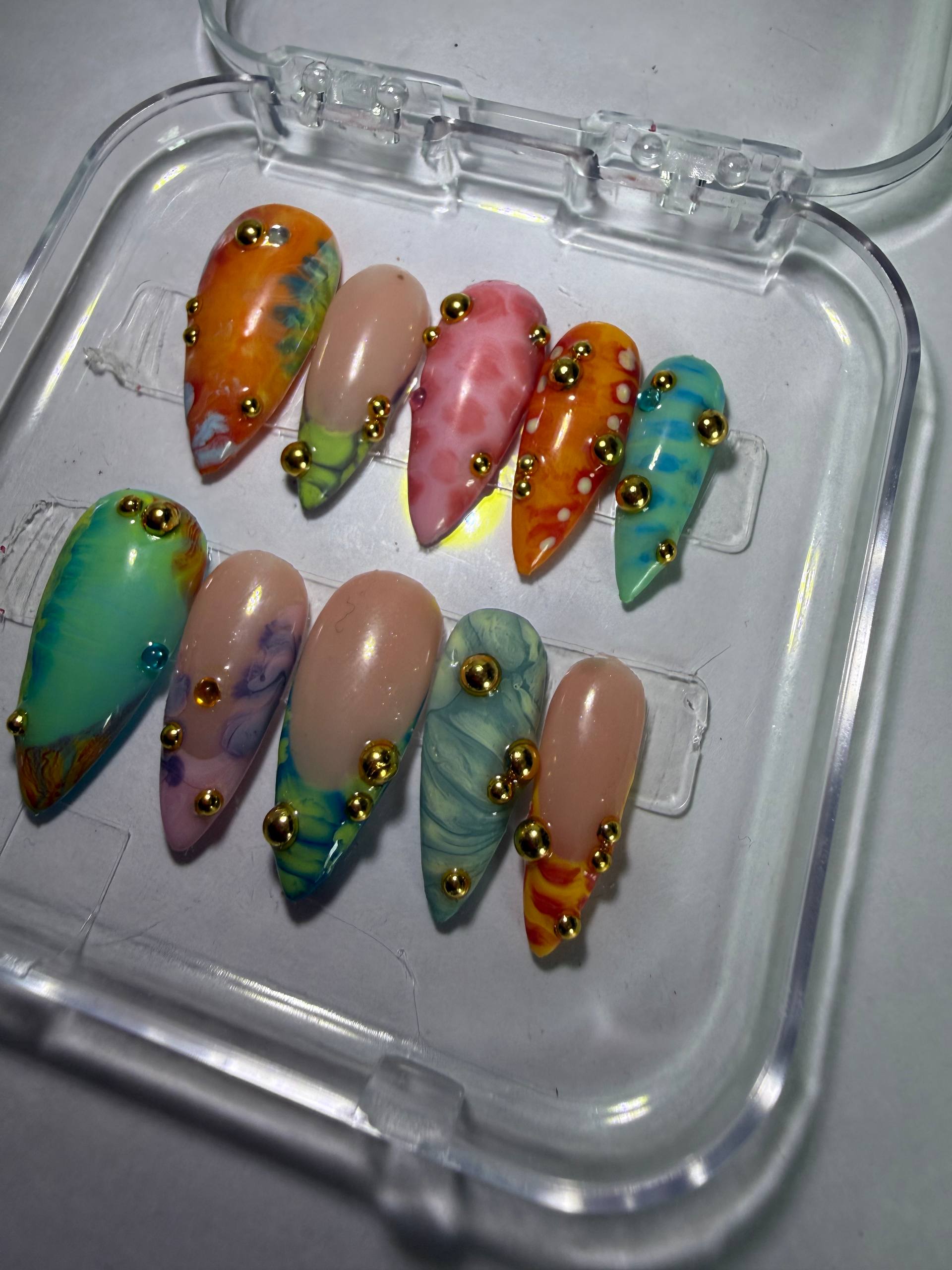 Terra Melt-Press-On Nail Set