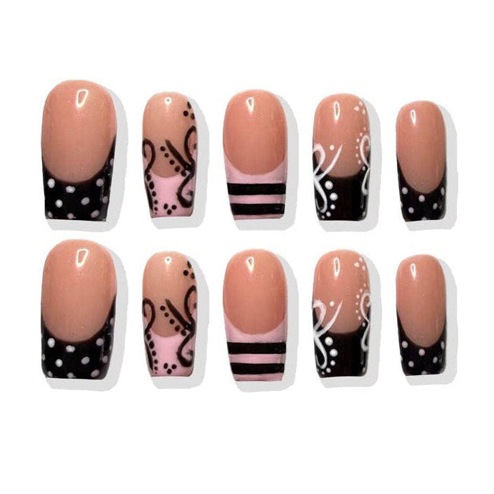 Pink Bandit -Press-On Nail Set
